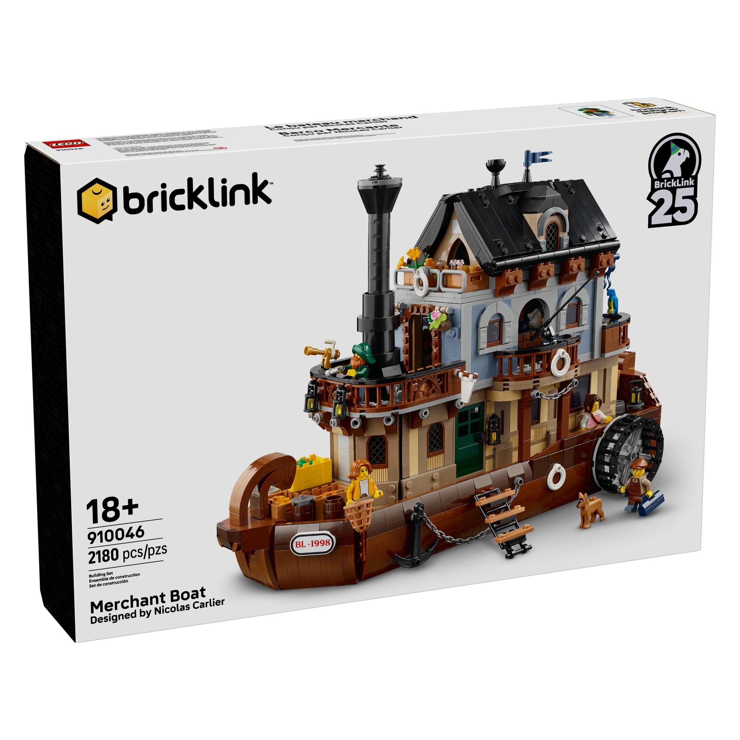 Bricklink - Handelsraddampfer (910046)