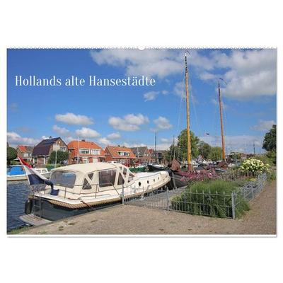 Hollands alte Hansestädte (Wandkalender 2027 DIN A2 quer), CALVENDO Monatskalender