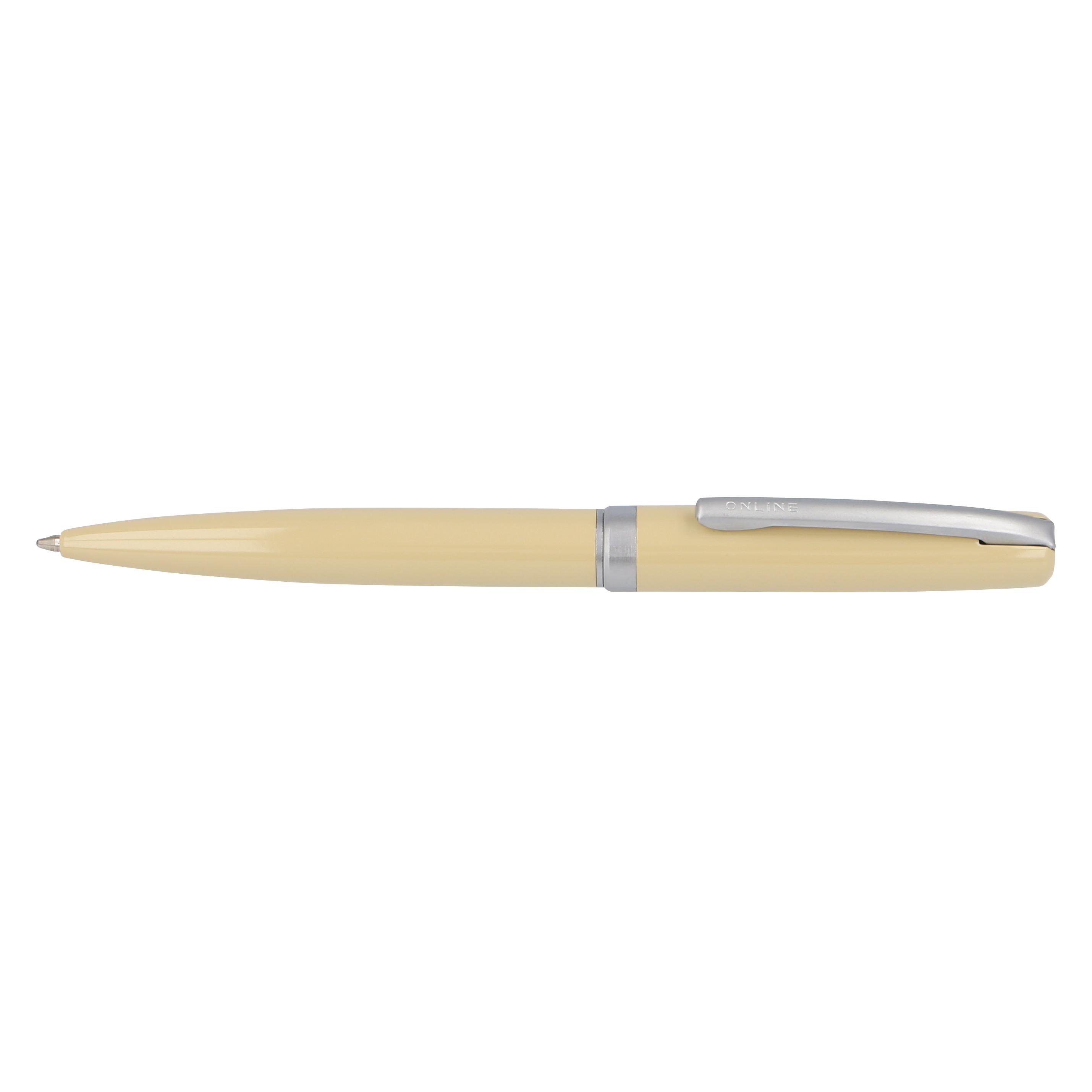 Online Kugelschreiber Beige (1x) (34653/3D)