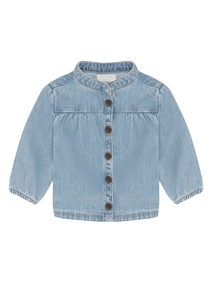 Noppies Jeansbluse in Hellblau - 62