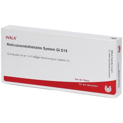 Reticuloendotheliales System GL D 15 Ampullen 10x1 ml