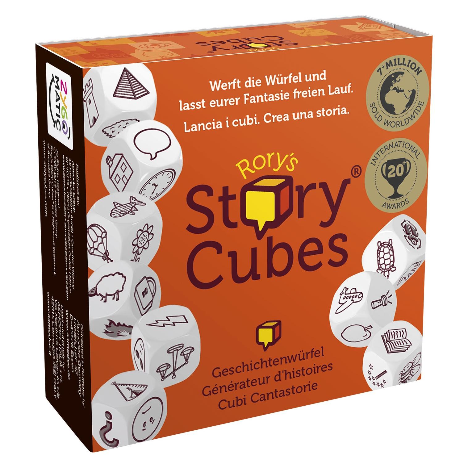 Rory's Story Cubes Story Cubes - Original (mult) (Deutsch, Französisch, Italienisch, 1 - 10 Spieler) (RSC1DE01)