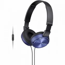 Sony MDR-ZX310AP Kopfhörer Verkabelt Kopfband Anrufe/Musik Blau