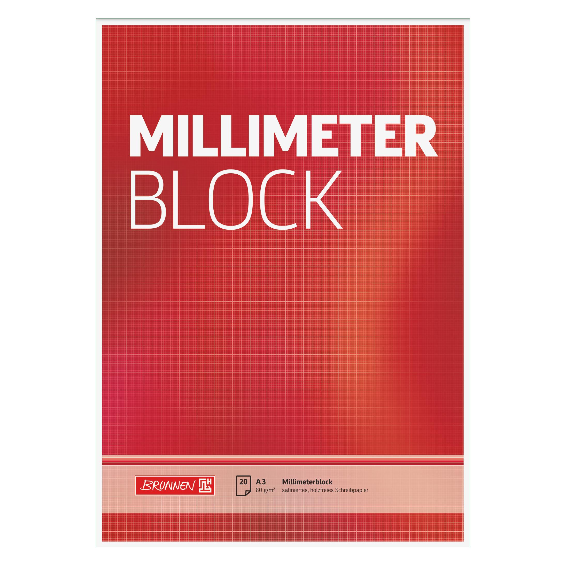 Brunnen Millimeterblock DIN A3 Millimeter (A3) (104737001)