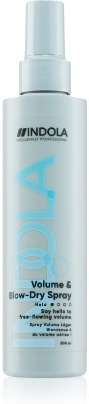 Indola Volume & Blow-Dry Spray spray volumateur brushing et finition 200 ml