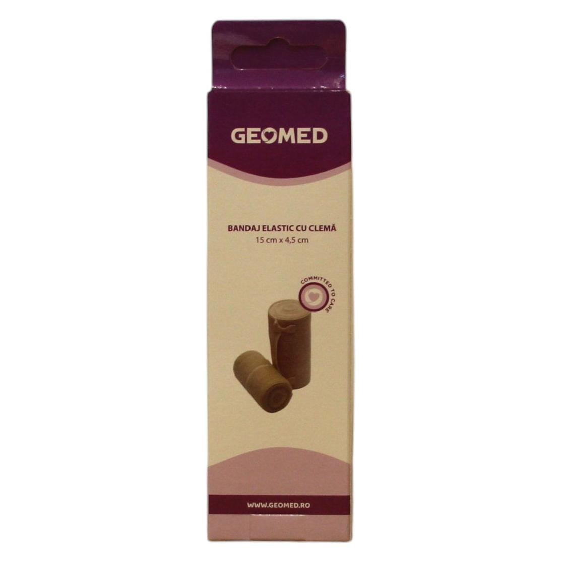 Geomed Elastic Bandages With Clips 15 Cm X 45 M (65385420)