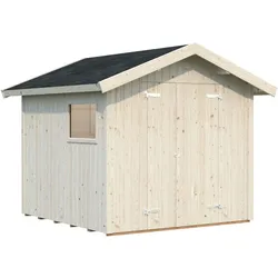 Palmako Gerätehaus Nils 5,4 m2 - 16 mm naturbelassen