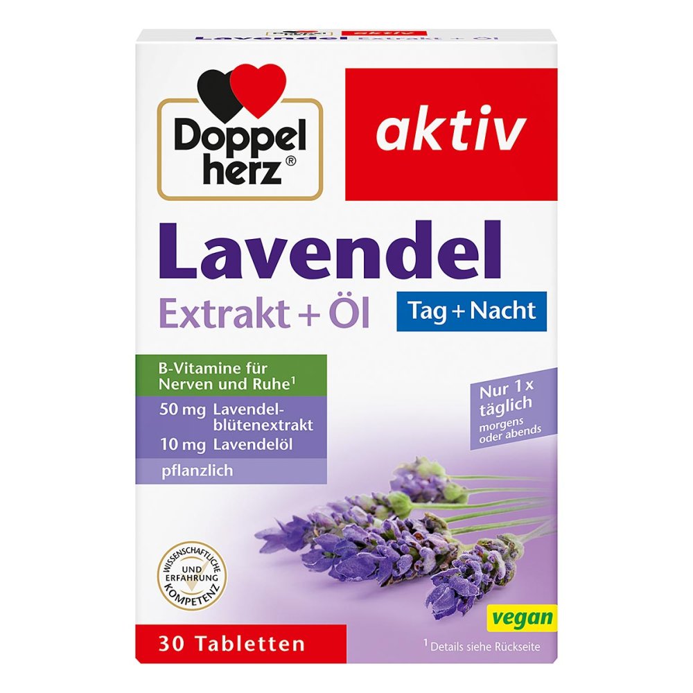 Queisser Pharma GmbH & Co. KG Doppelherz Lavendel Extrakt+öl Tabletten 11174275
