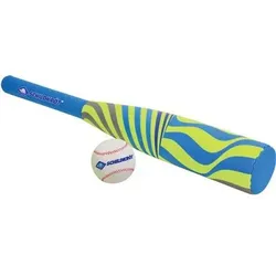 SCHILDKRÖT Kinder Baseballschläger Schildkröt Neopren Baseball Set, 1 weicher Baseballschläger mit Neoprenüberzug, 1 Ball, verschiedene Farben wählbar, für Kinder und Familie, 970224, Größe ONE SIZE in Blau Blau