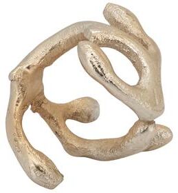 Saro Lifestyle Twigs Design Napkin Rings (Set of 4)