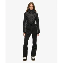 Superdry für Damen. WS110184A Overall Luxe Ski schwarz (S), Sportlich, Polyamid, Schnee