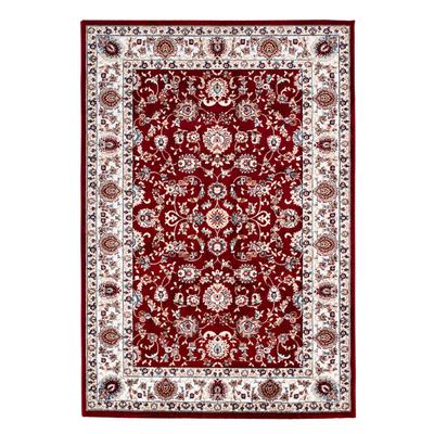 Teppich KAYOOM "Safa 751", rot, B:80cm H:15mm L:150cm, Polyester, Teppiche, Teppich, Kurzflor, Orient, Deko, Fußbodenheizungsgeeignet, Wohnzimmer