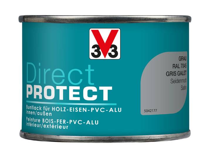 V33 Buntlack Direct Protect Grau