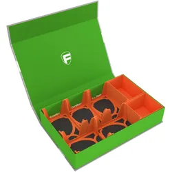 Feldherr Magnetbox grün für Star Wars: Unlimited - 750 Karten Spielmaterial (Karton, Schaumstoff)