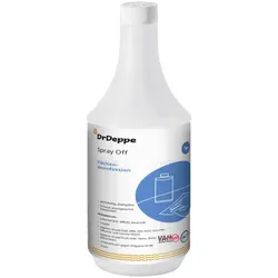 Dr. Deppe 601330 Spray Off 1 L Flächendesinfektion Viruzid wirksam, VAH-/IHO- gelistet und gebrauchsfertig