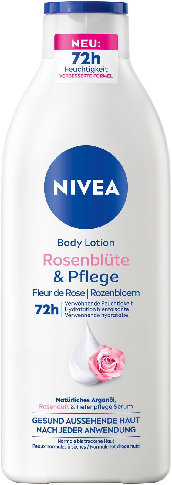 NIVEA Rosenblüte & Pflege Bodylotion 400,0 ml 93700