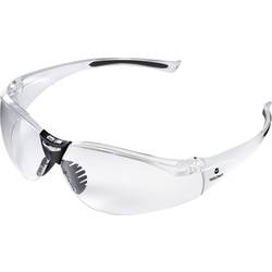TOOLCRAFT TO-5343207 Schutzbrille Schwarz, Klar EN 166 DIN 166