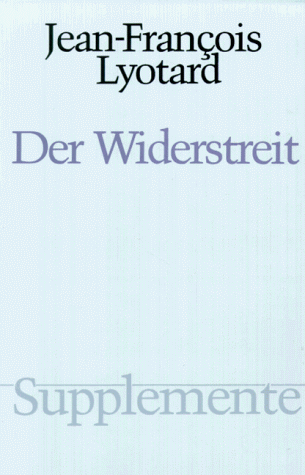 Jean-François Lyotard - Der Widerstreit - Preis vom 11.10.2026 03:10:56 h