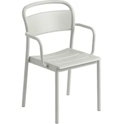 Muuto Linear Steel Armlehnstuhl, grau