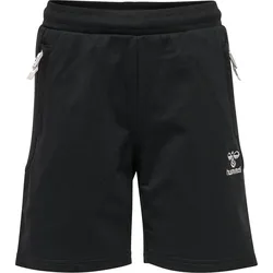 HUMMEL hmlMOVE GRID COTTON SHORTS KIDS BLACK - 152