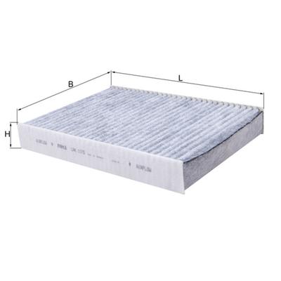MAHLE Filter, Innenraumluft lak1173 für NISSAN RENAULT