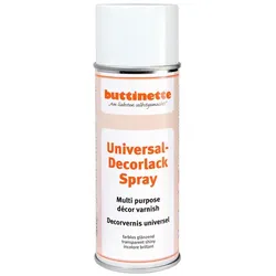 buttinette Universal-Decorlack-Spray, 400 ml