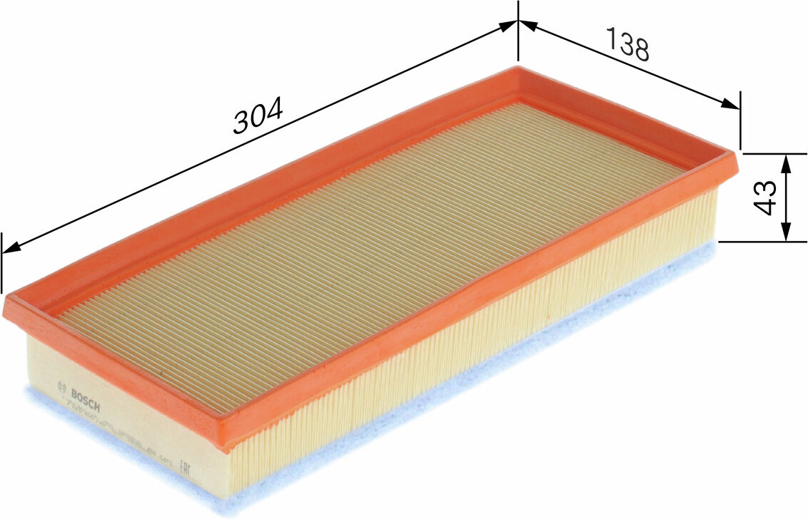 Bosch Luftfilter F026400140 Filtereinsatz 64mm Für Toyota