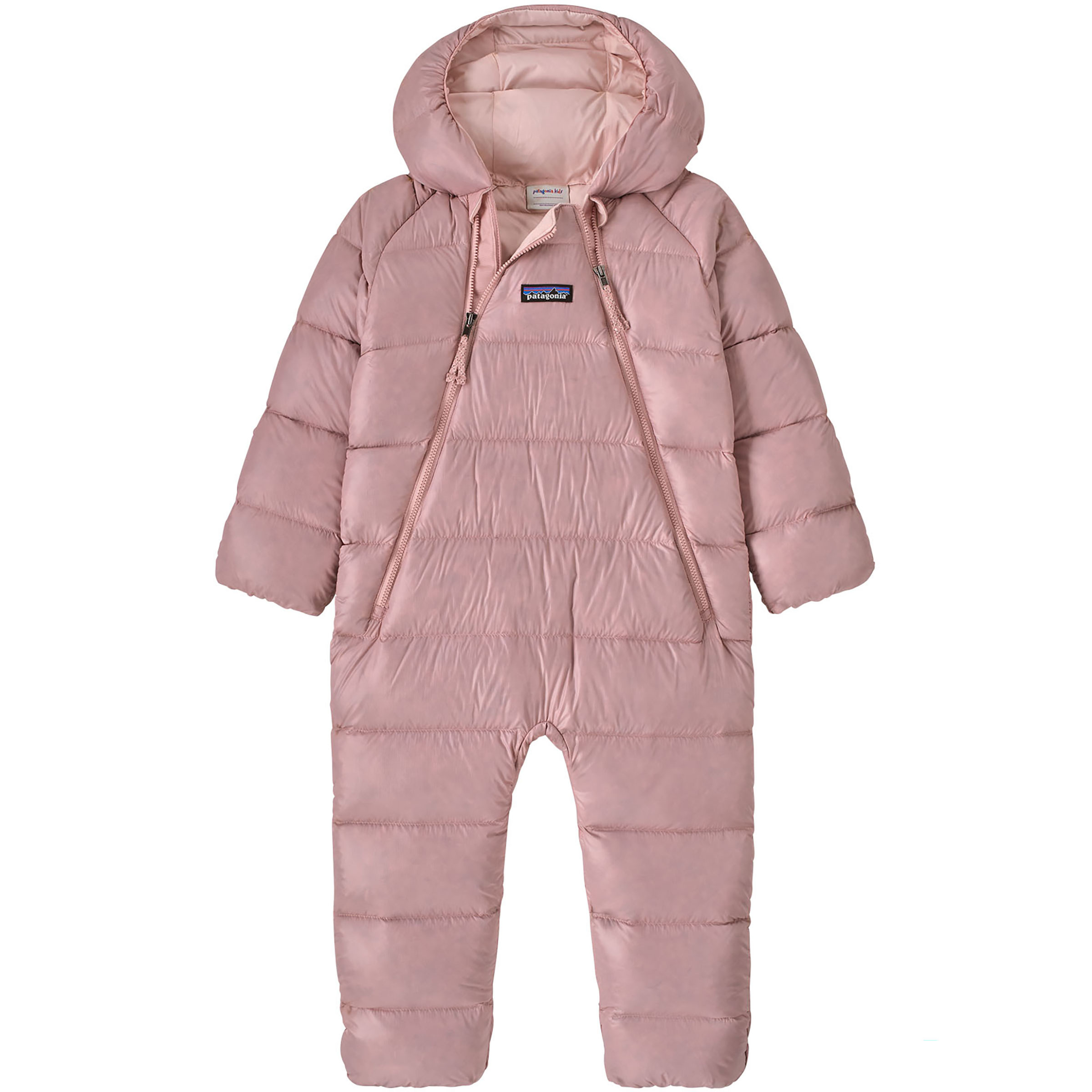 Patagonia Infant Hi-Loft Down Schneeanzug Kinder Overalls rosa Größe 79 Lifestyle Isolierend Wasserabweisend