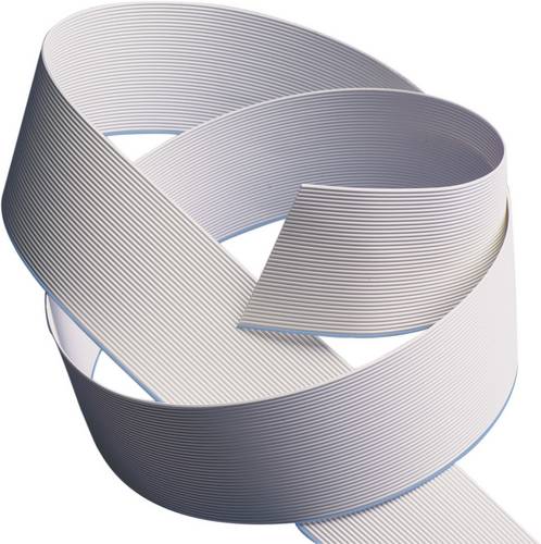3M HF365/10 100 Flachbandkabel Rastermaß: 1.27mm 10 x 0.08mm² Grau Meterware