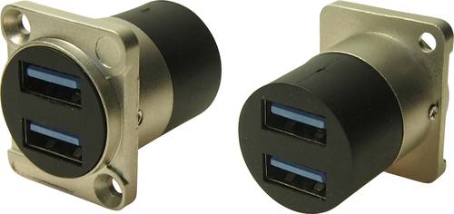 Cliff DUAL USB3.0 A-A FT METAL CSK Adapter CP30087 Inhalt: 1St.