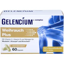 Gelencium Weihrauch Plus Hochdosiert mit Vitamin C 60 ST
