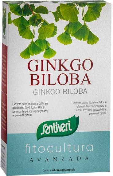 Santiveri Ginkgo Biloba Fitocultura 40 caps