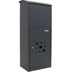 Profirst Mail PM 1500 Stand Paketbriefkasten Anthrazit