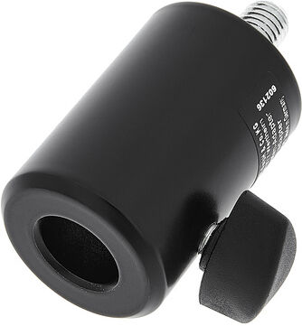 K&M 66370 Mini-TV-Spigot-Adapter Noir