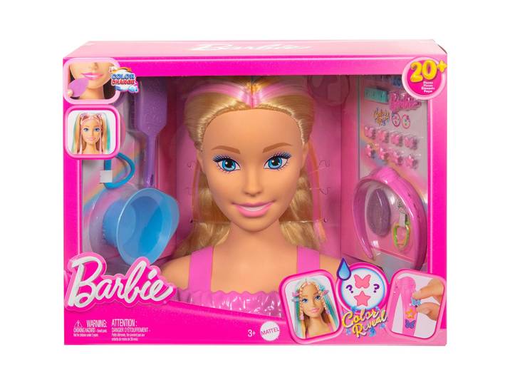 Poupée Barbie Tête a coiffer blonde avec accessoires MATTEL