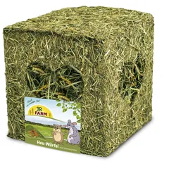 JR Farm Heu- Würfel klein mit Mehlwürmern 1x125 g