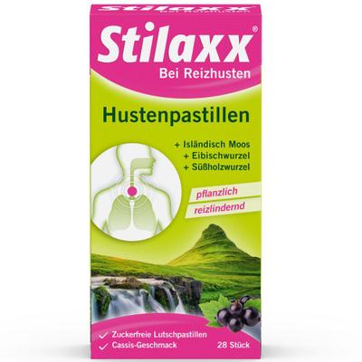 Stilaxx Hustenpastillen Isländisch Moos 28 St Lutschpastillen