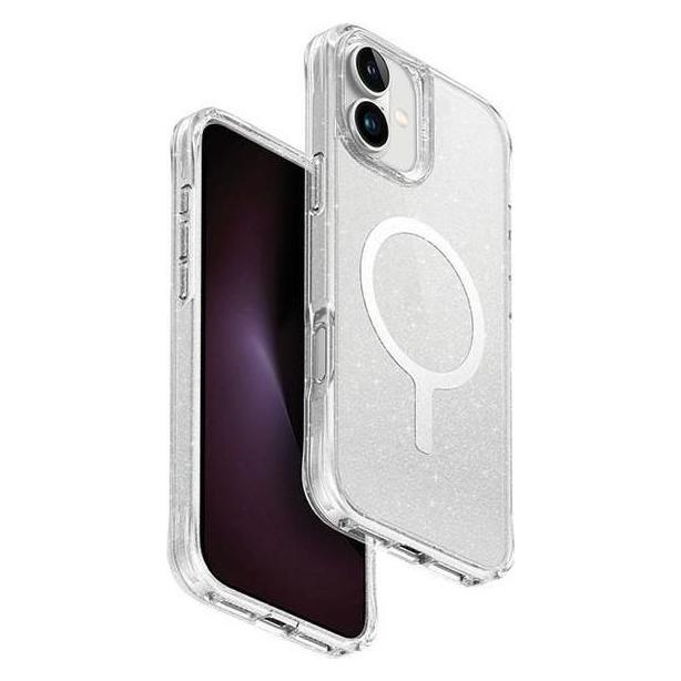 Uniq etui LifePro Xtreme iPhone 16 Plus 6.7" Magclick Charging przezroczysty/tinsel lucent (Apple iPhone 16 Plus) (Uni001304-0)