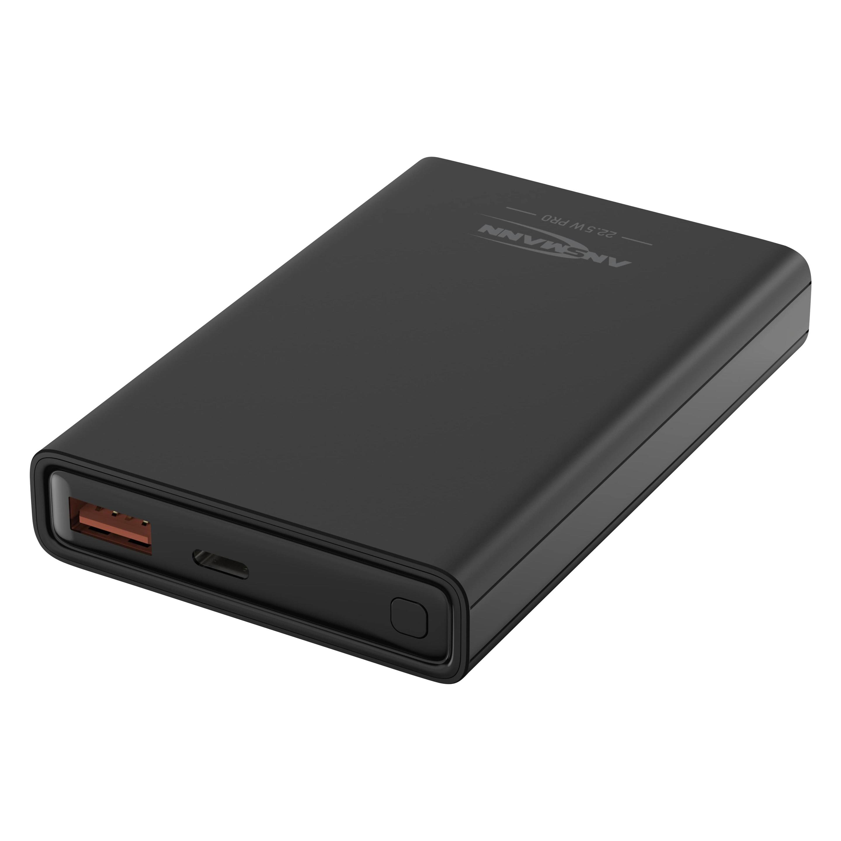Ansmann PB222PD (10000 mAh, 22.50 W, 38.50 Wh) (1700-0154)