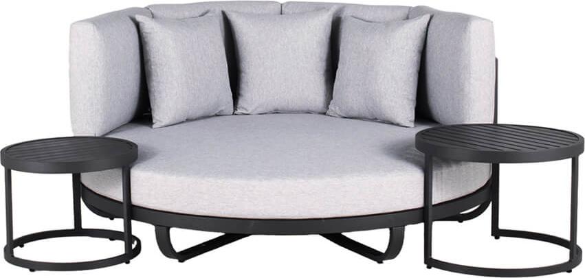 Home Deluxe Daybed Outdoor FLORIDA I Sonnenliege Liegestuhl Relaxliege Sonnenbank Outdoorbett Outdoorliege