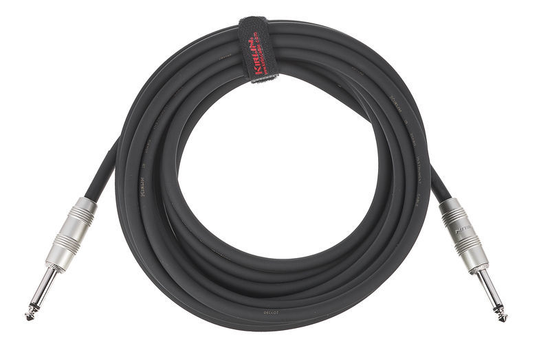 Kirlin Instrument Cable 6m Black nero