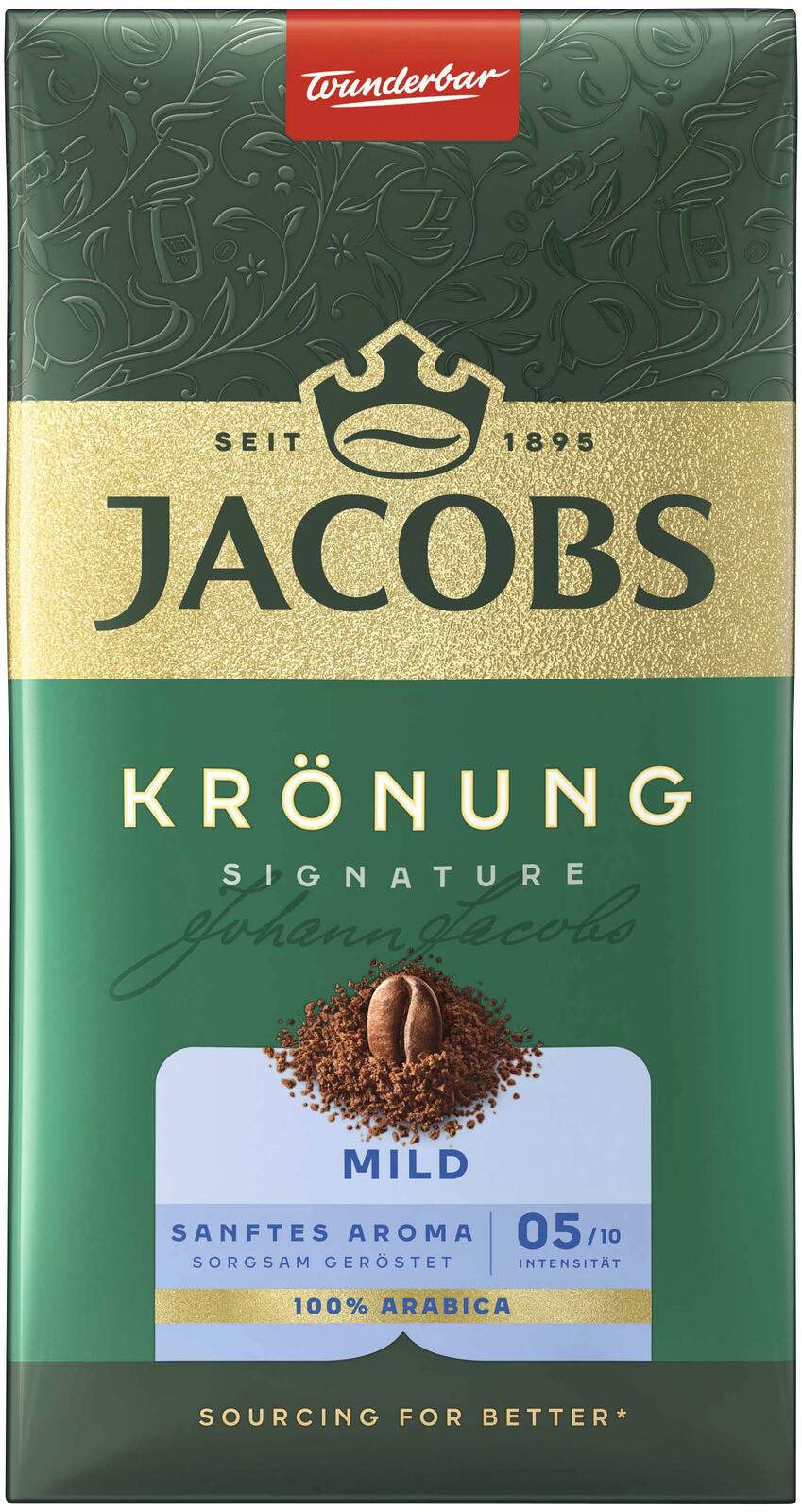 JACOBS Krönung Mild Kaffee gemahlen 500,0 g 4091342