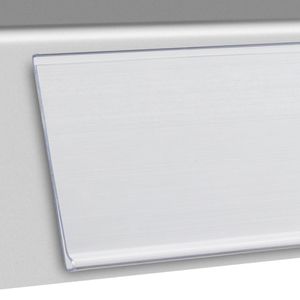 Böttcher-AG Scannerschiene DBR 52, 100 x 52 mm, selbstklebend mit Folienklebeband, transparent, 50 Stück