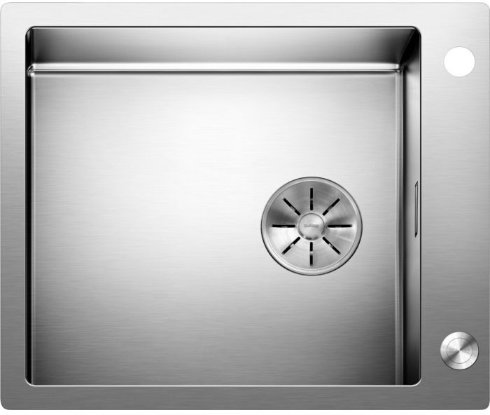 Blanco CLARON XL60-IF DampfgarPlus Spüle 521641 56x48cm, Edelstahl, PushControl Ablauffernbedienung
