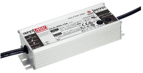 MEAN WELL HLG-40H-12AB LED-Treiber Konstantspannung 39.96W 2 - 3.33A 10.8 - 13.5 V/DC dimmbar, 3 in 1 Dimmer Funktion
