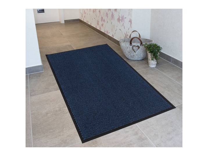 Fußmatte Easy 90 x 50cm Blau/Blau