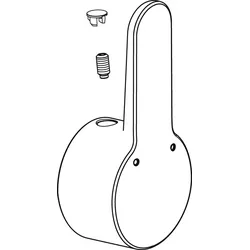 Ideal Standard Griff Connect Blue , D40, Chrom B961012AA