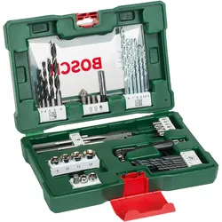 Bosch V-Line Bohrer- und Bit-Set, 41-teilig, mit Winkelschrauber - 2607017316