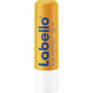 Labello Lippenbalsam Sun Protect, mit Sheabutter und natürlichen Ölen, LSF 50, wasserfest, 4,8g