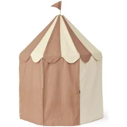 Kids Concept Pavillon Zelt gestreift dusty braun